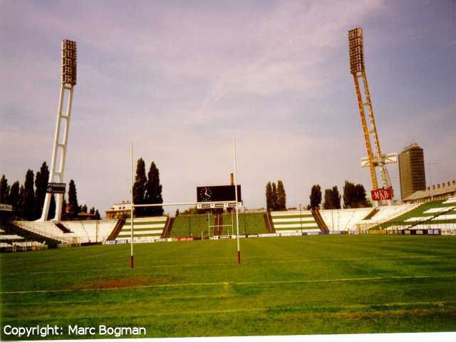 Üllöi út stadium in Budapest